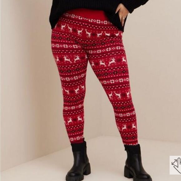 Torrid Full Length Signature Waist Sweater Legging - Picture 1 of 4